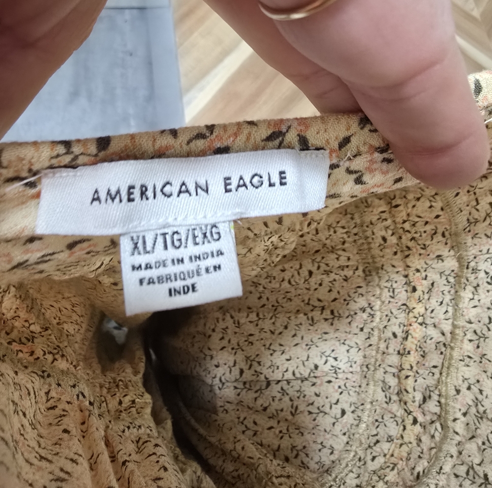 American Eagle Outfitters Butter Yellow Spaghetti Strap Sundress - Picture 8 of 9